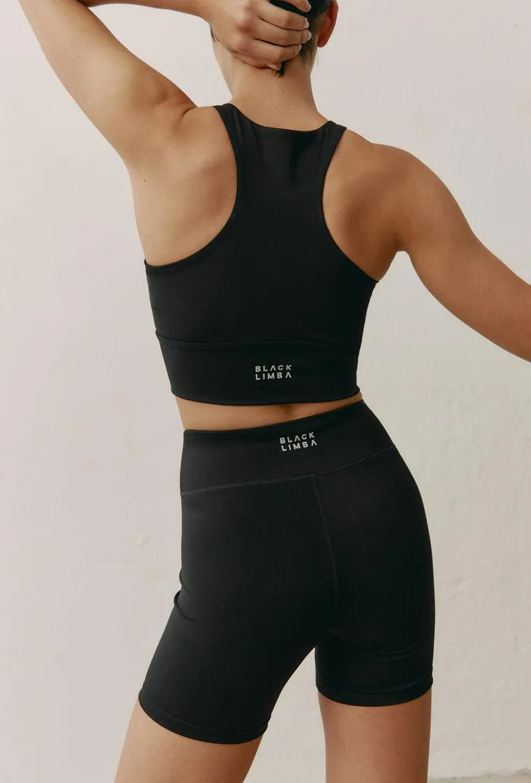 Short deportivo biker Ica - Black