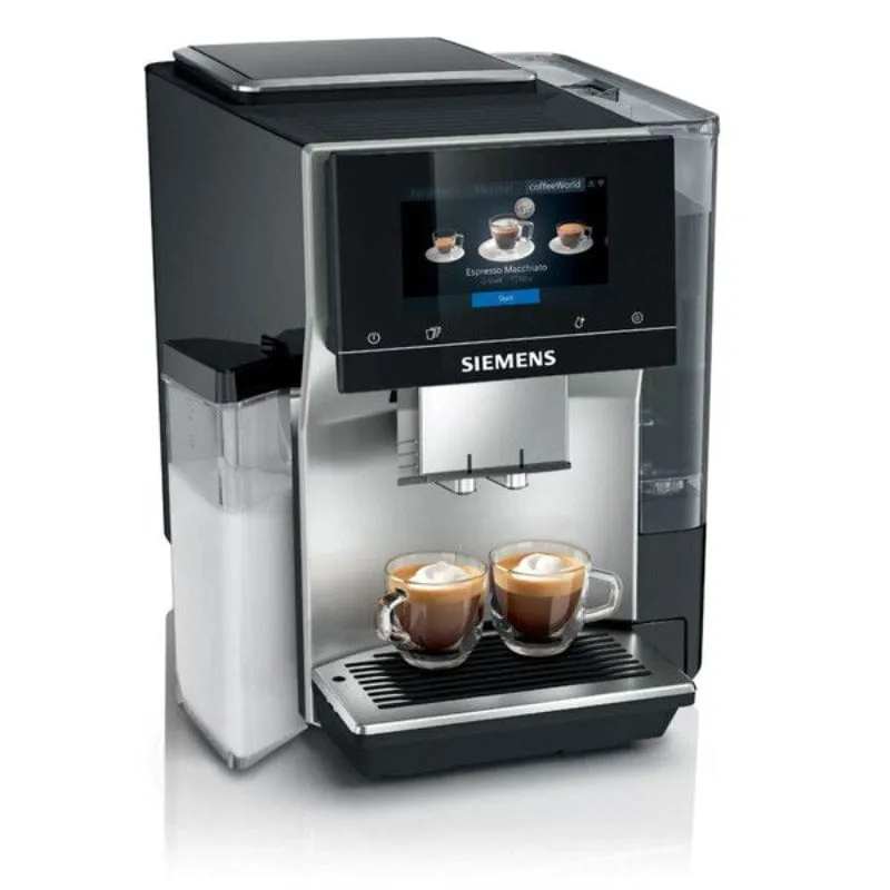 Siemens Fully Automatic Coffee Machine EQ.700 Integral Inox Silver Metallic TQ703R07