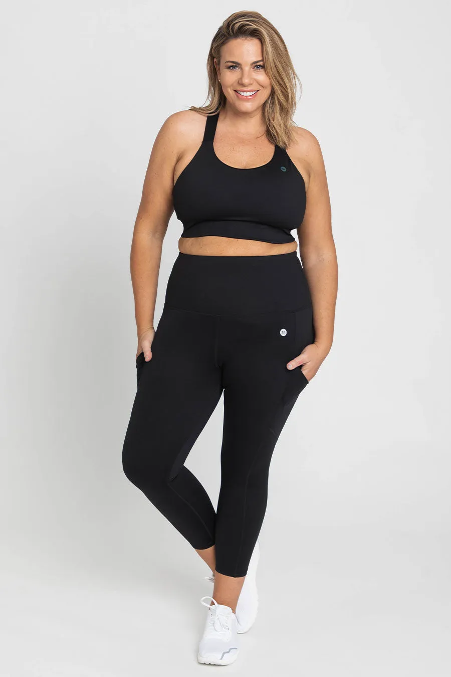 Smart Pocket Move 7/8 Length Legging - Black