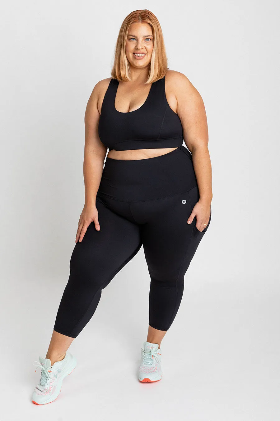 Smart Pocket Move 7/8 Length Legging - Black
