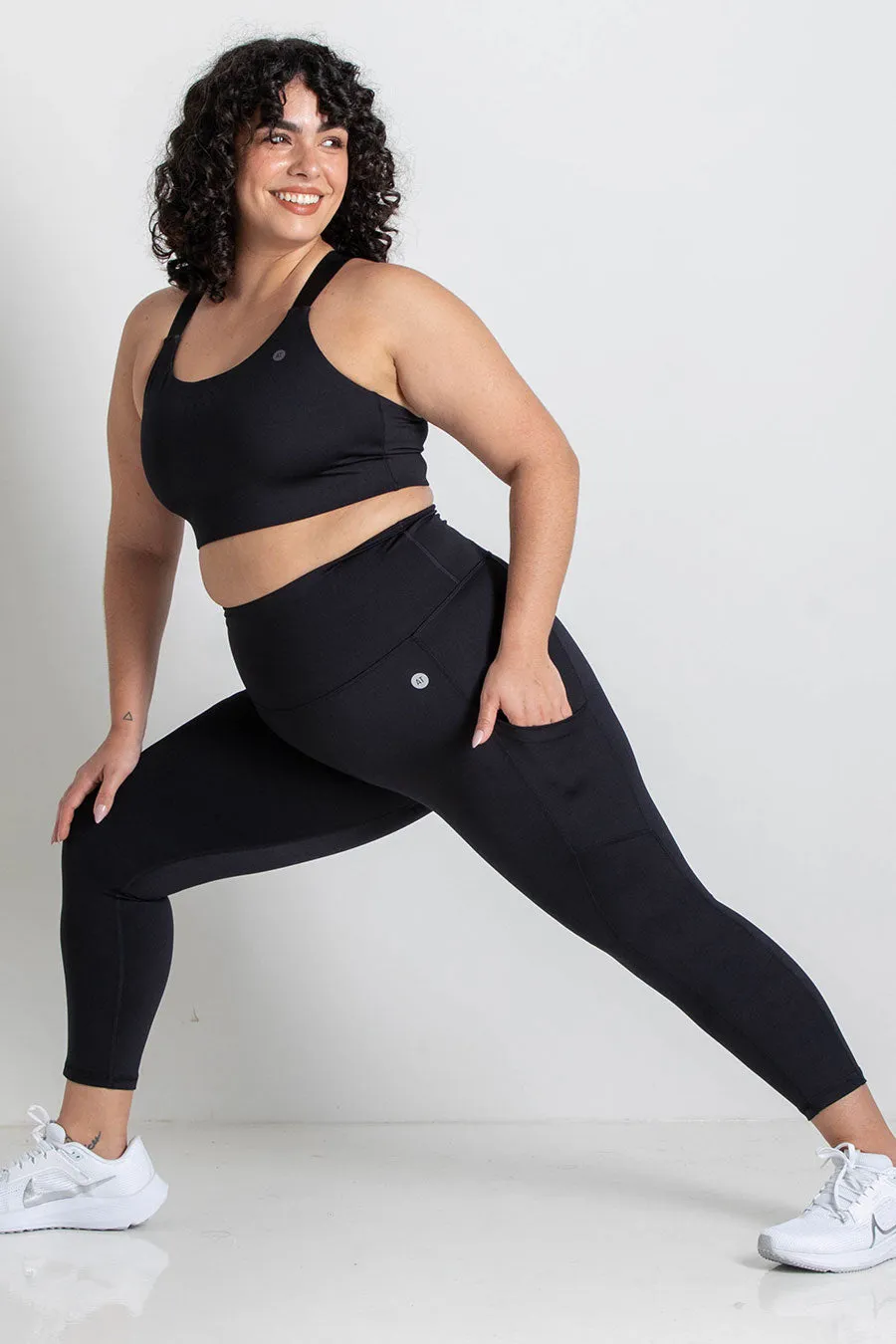 Smart Pocket Move 7/8 Length Legging - Black