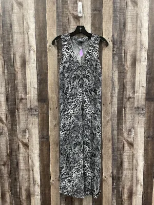 Snakeskin Print Dress Casual Maxi For Cynthia, Size S