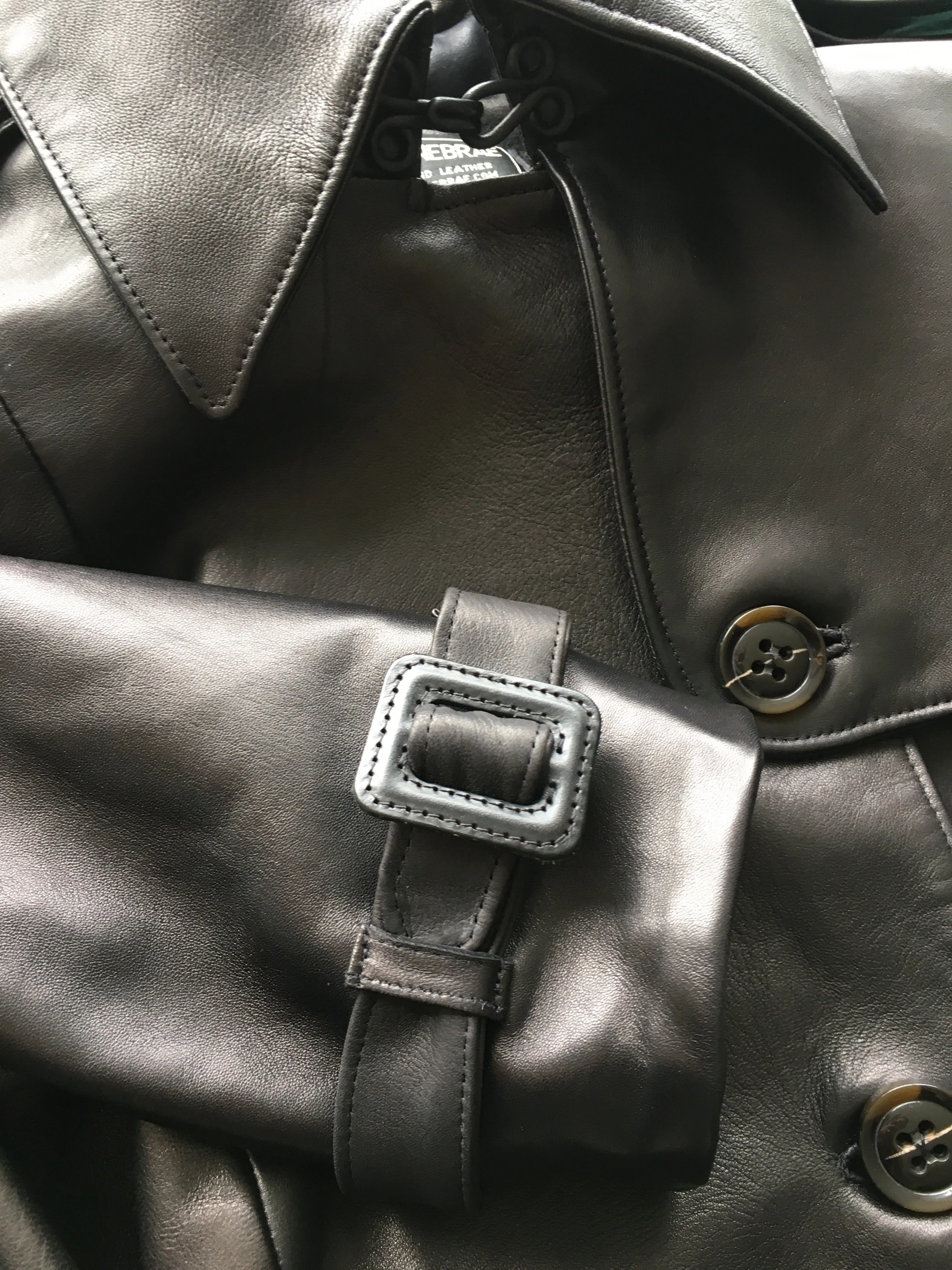 Soft Leather Trench Coat -From £2750