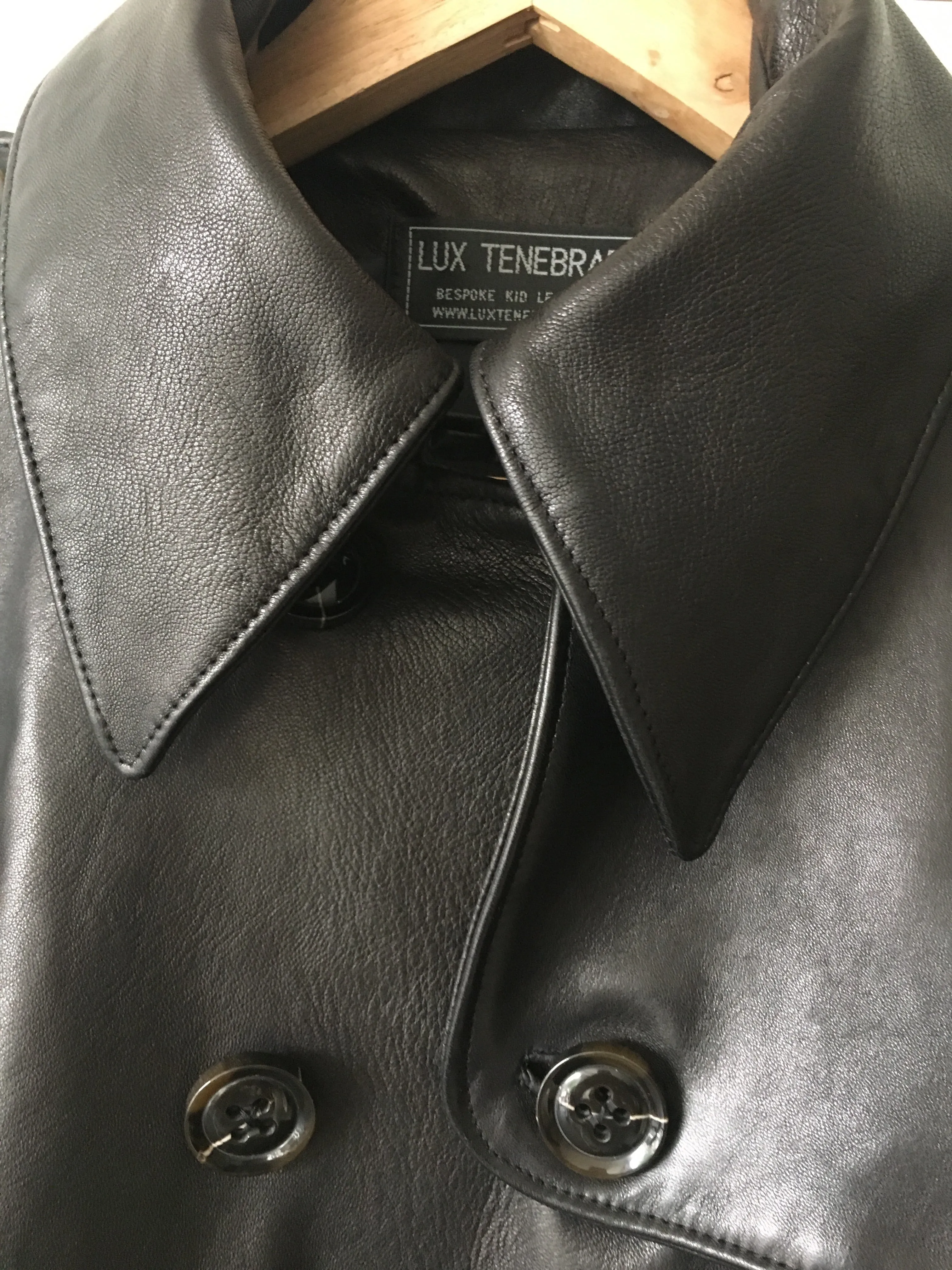 Soft Leather Trench Coat -From £2750
