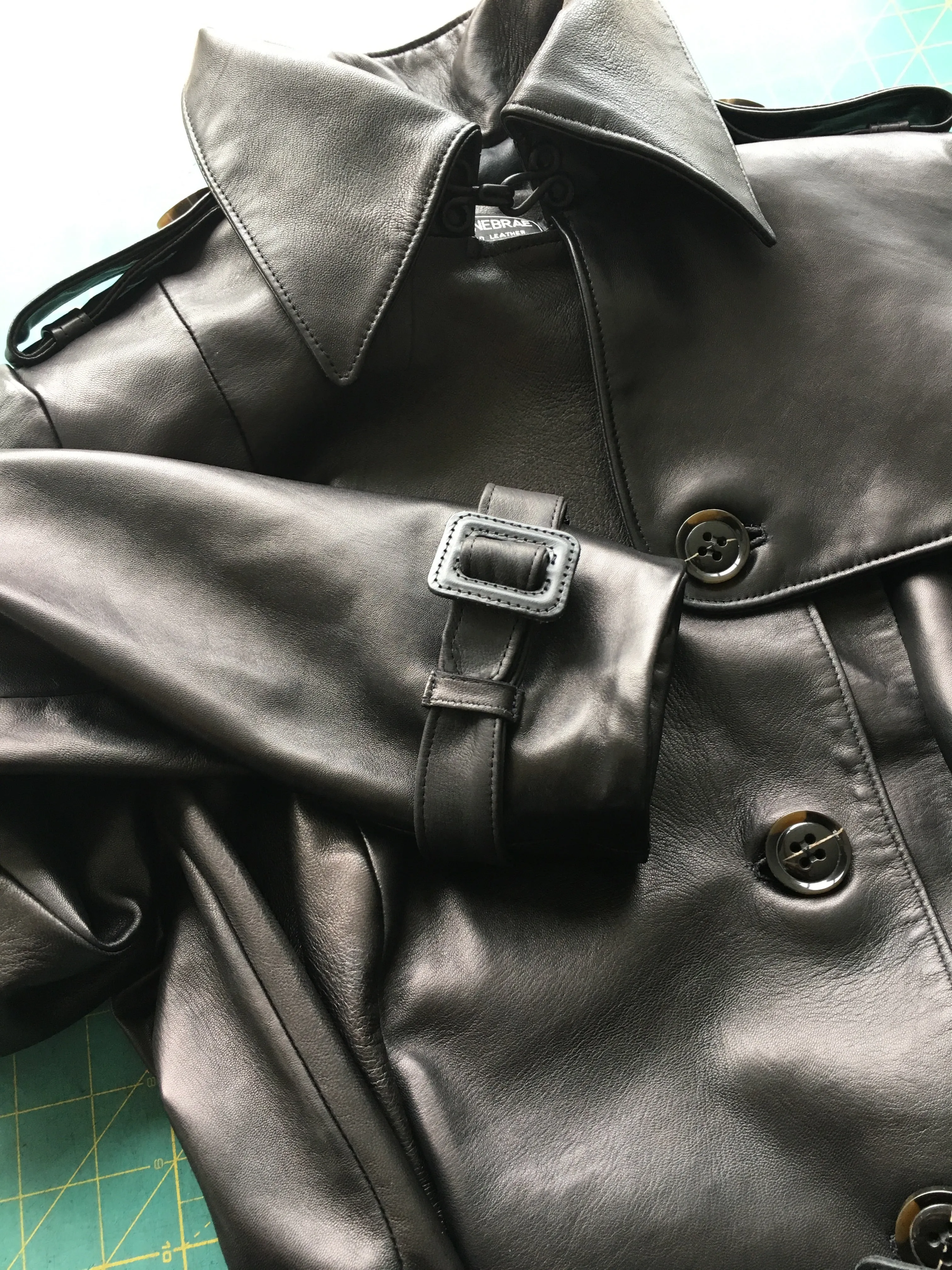 Soft Leather Trench Coat -From £2750