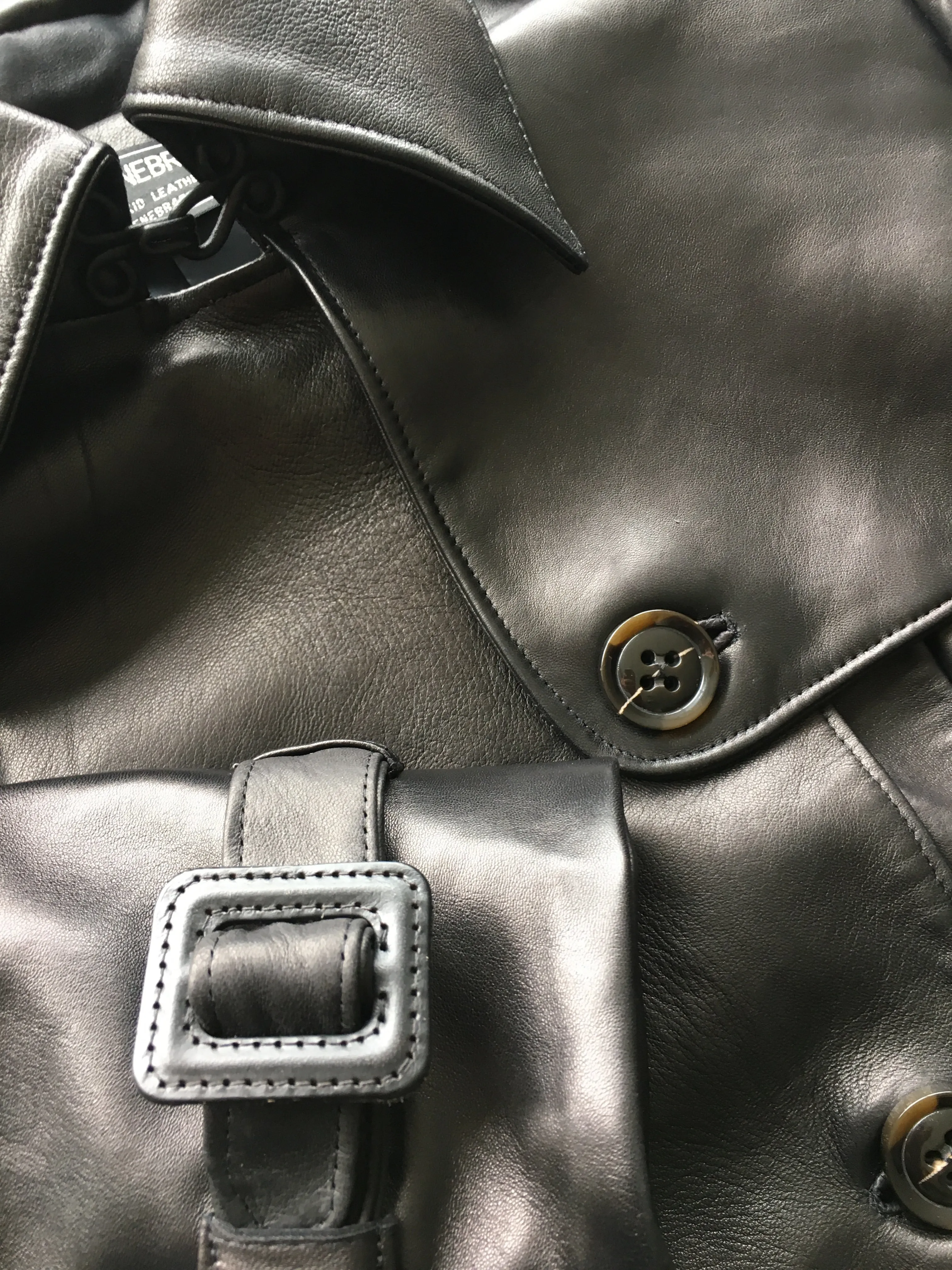 Soft Leather Trench Coat -From £2750