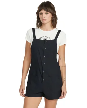 Stone Strut Romper - Black