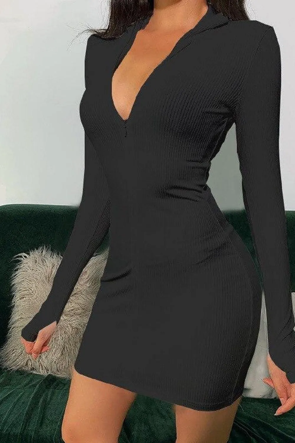 Stretch-tastic Ladies Knit Party Dress