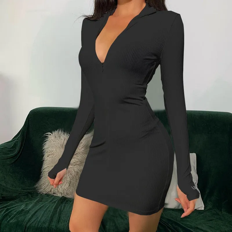 Stretch-tastic Ladies Knit Party Dress