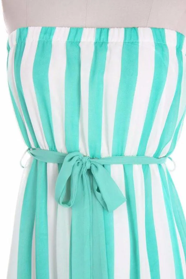 Striped Maxi dress