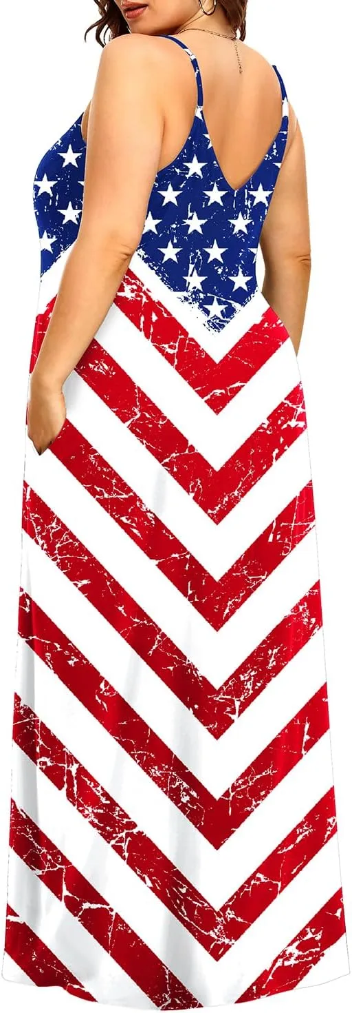 Summer Maxi Sleeveless Spaghetti Strap Beach Long Dresses