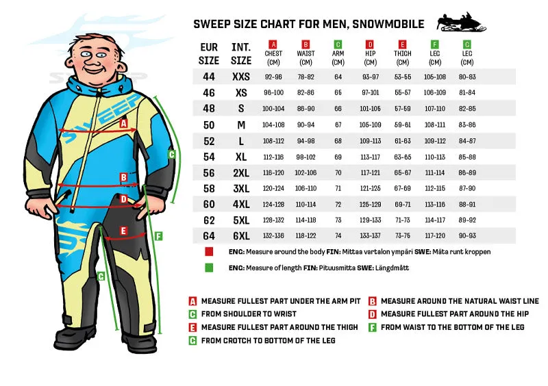 Sweep Mens Inversion Monosuit