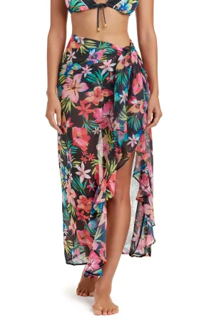 Sweet Escape Long Ruffle Sarong