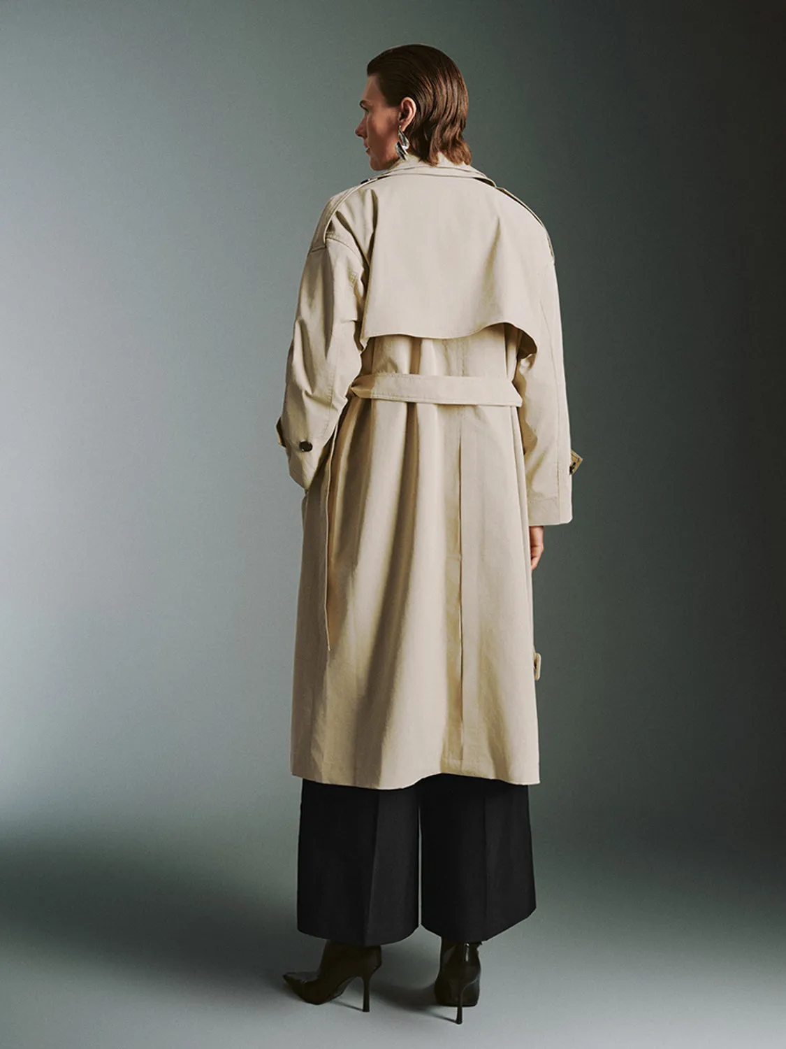 Tab Collar Trench Coats