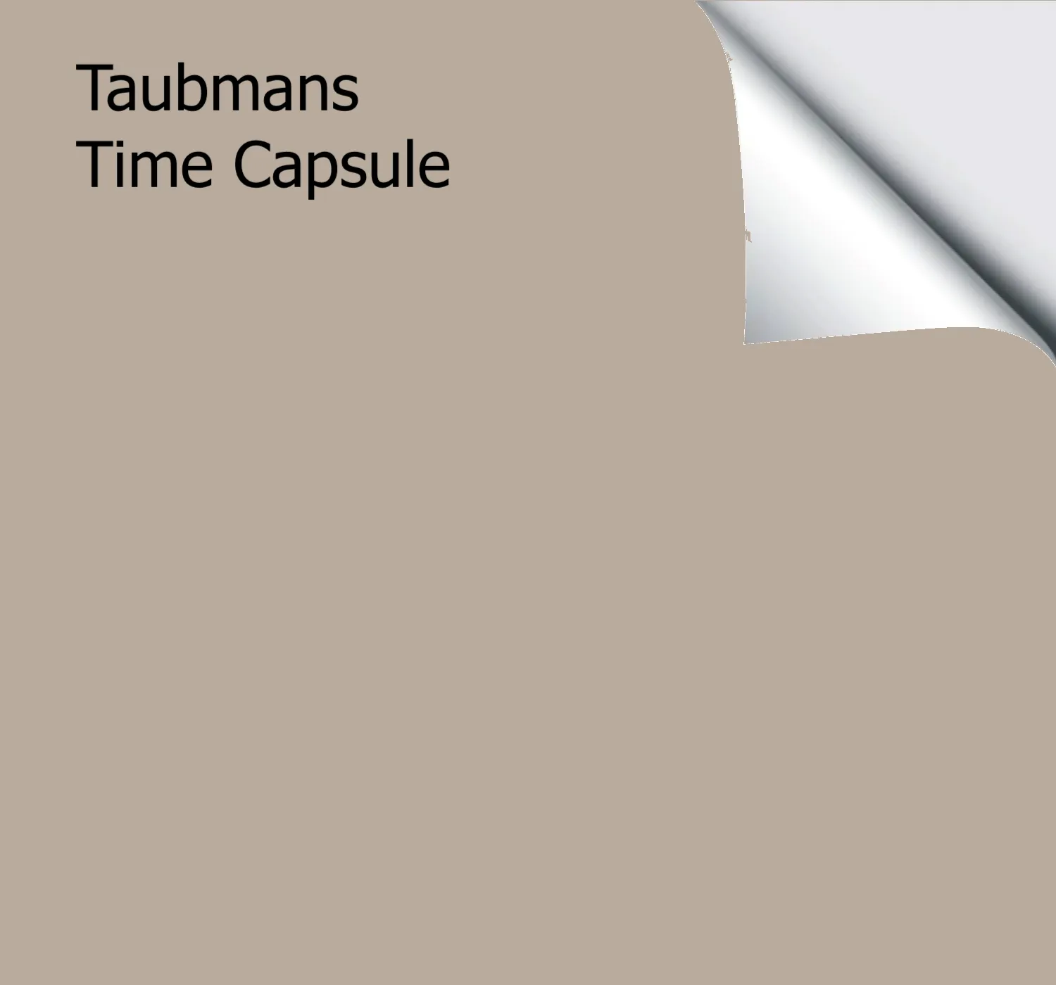 Taubmans Time Capsule
