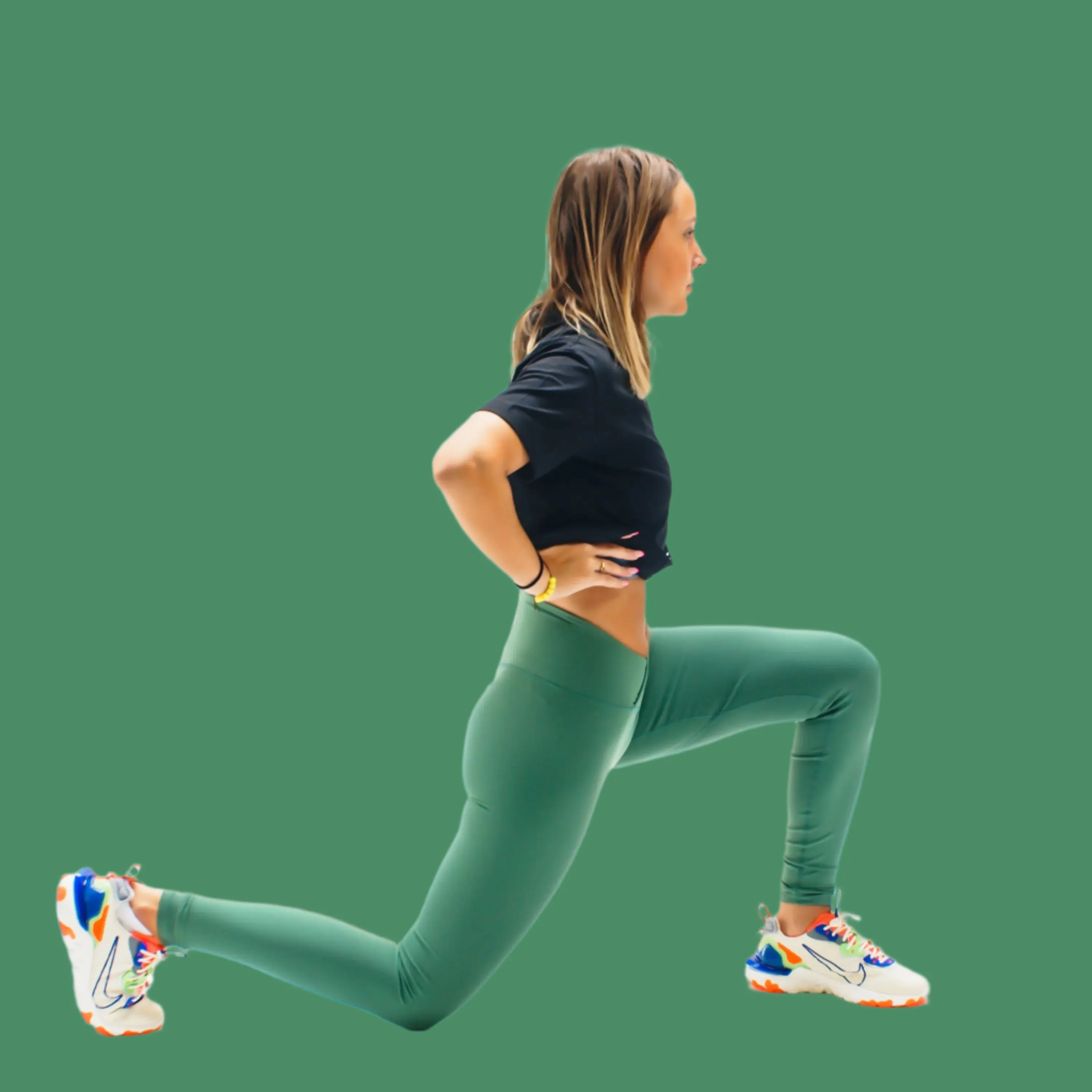 Total War Energy Legging - Forest Green