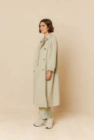 TRENCH FLUÍDO SATINADO