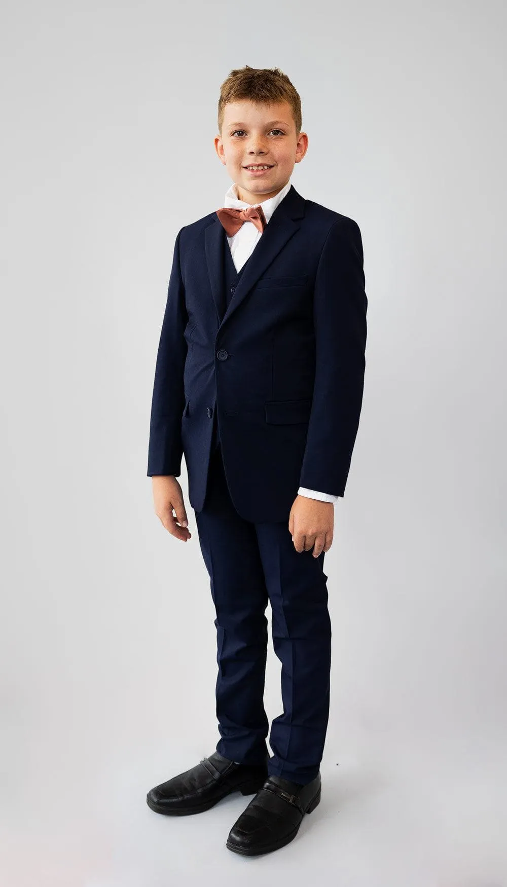 Trim Fit 2 Piece Suit Navy