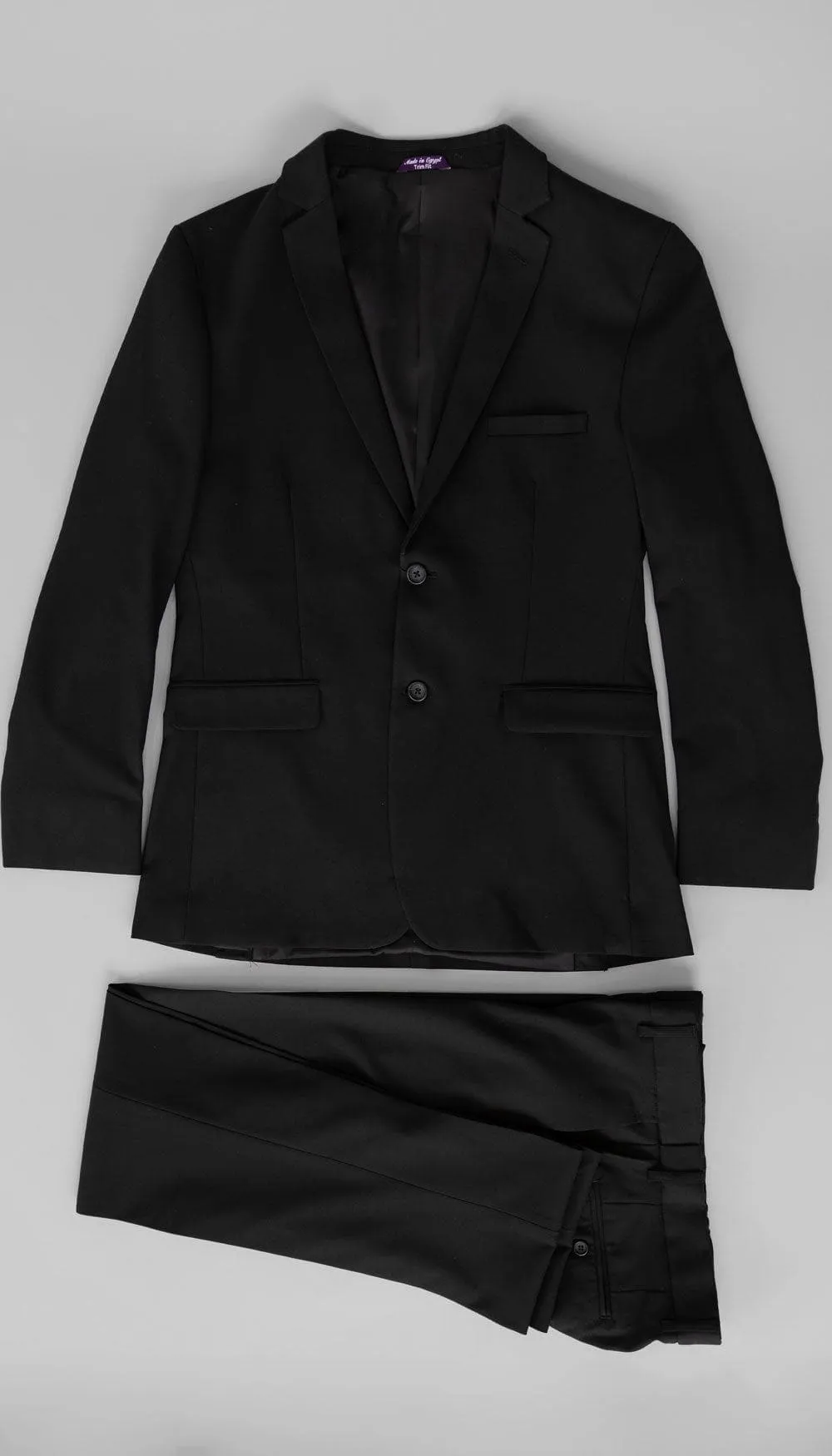 Trim Fit 2 Piece Suit Navy