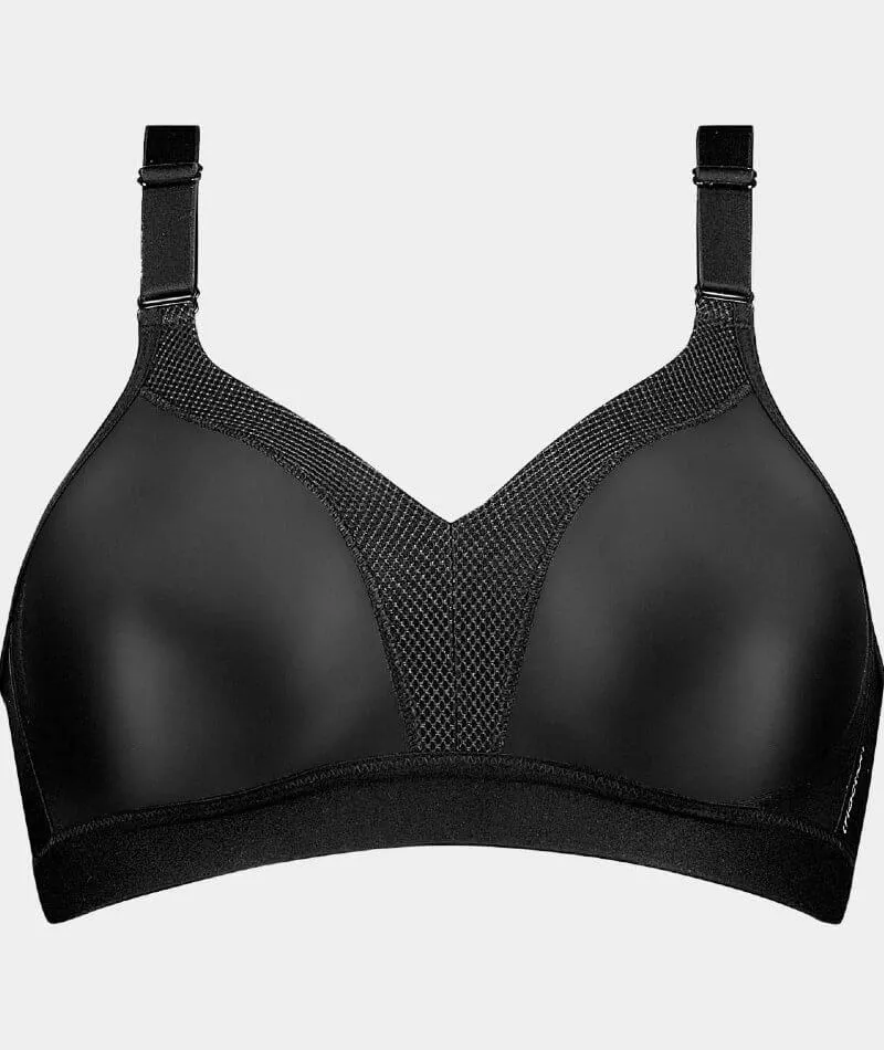 Triumph Triaction Wellness Wire-free Sports Bra - Black
