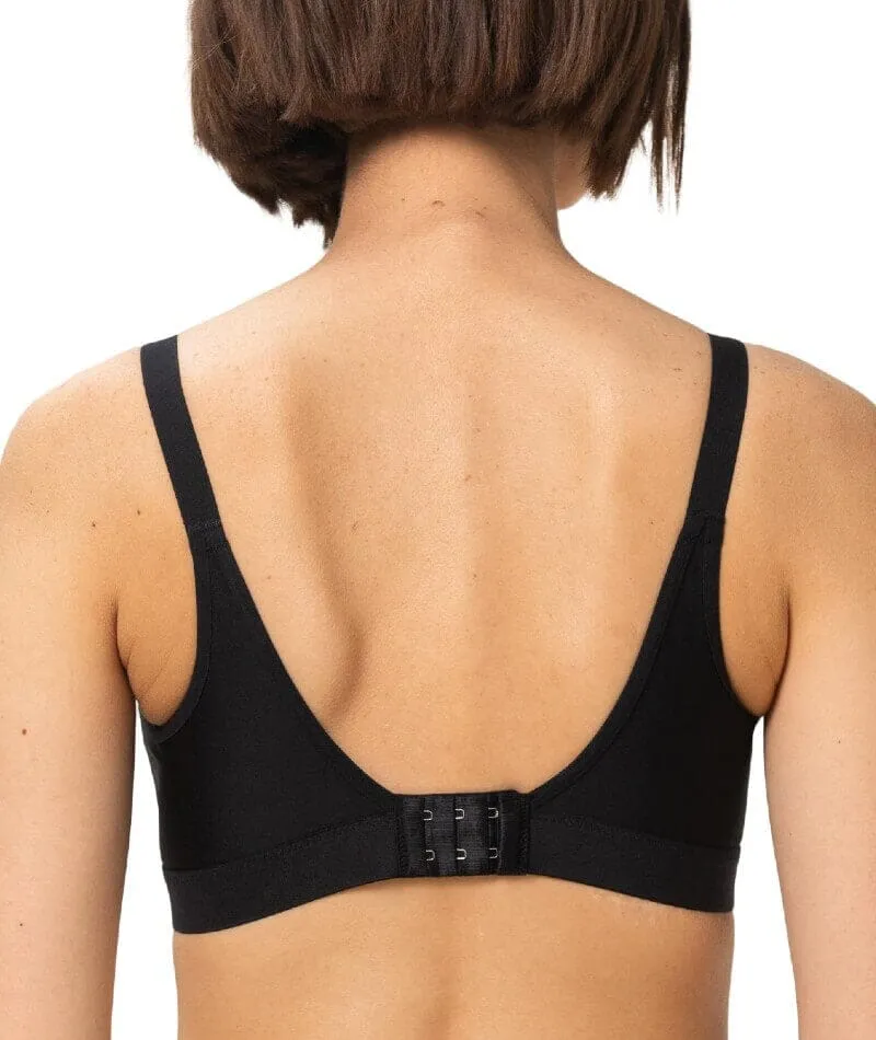 Triumph Triaction Wellness Wire-free Sports Bra - Black