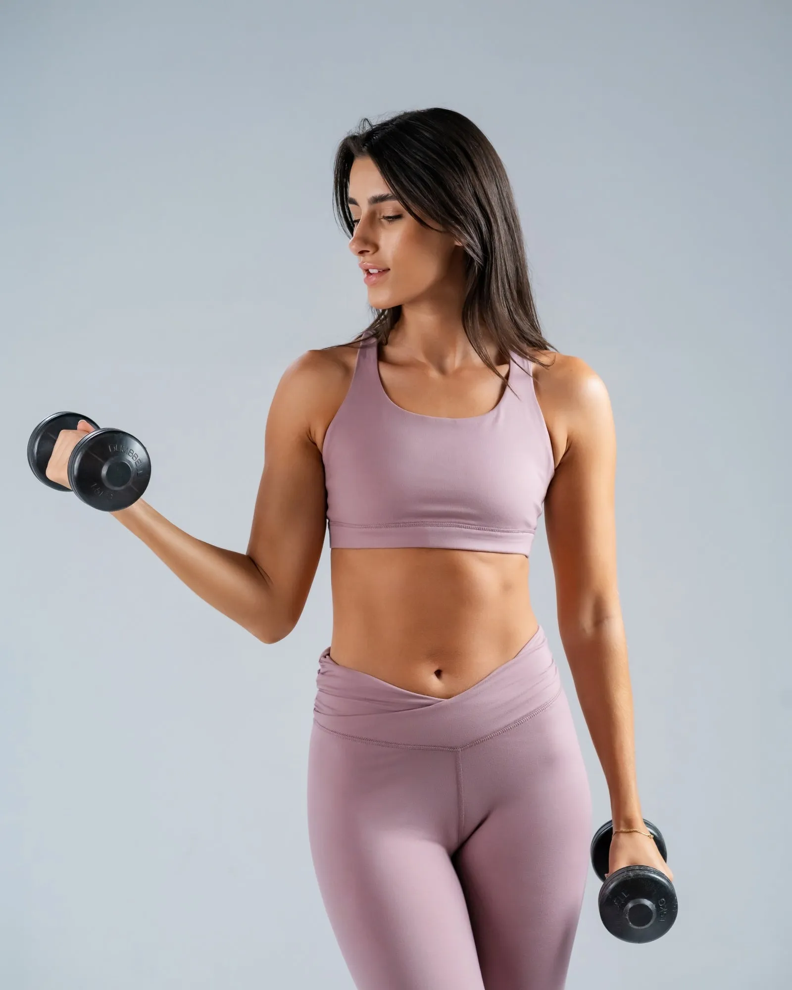 V-Line Purple Sports Bra
