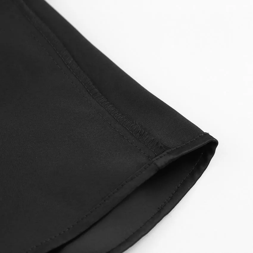 V-neck Lantern Puff Sleeve Square Collar Mini Dresses