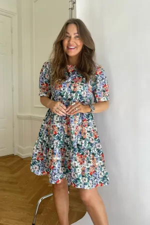 VilmaIC Kjole - Multi Blomsterprint