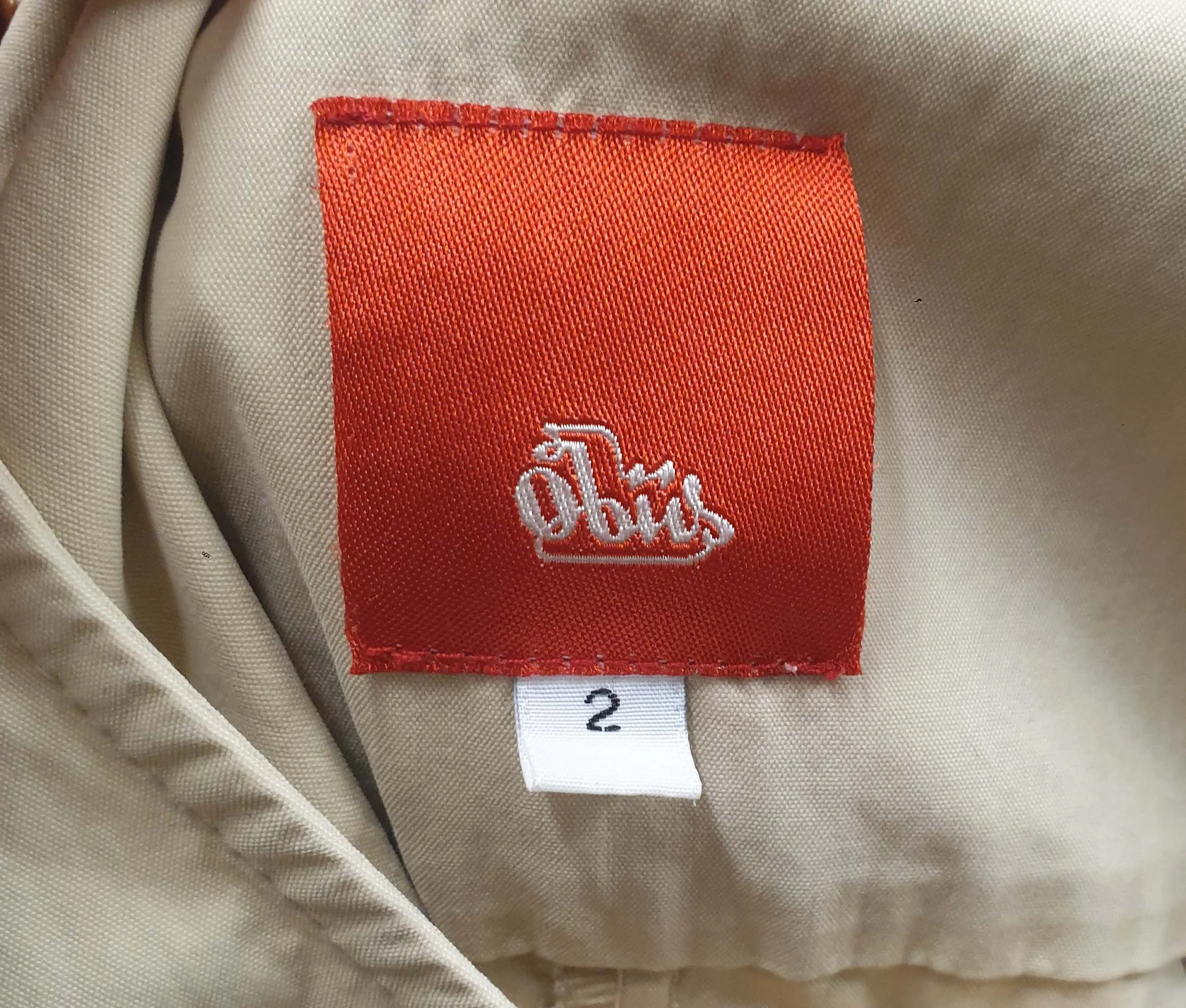 Vintage Obus beige sleeveless dress size 2 (fits 8-10)