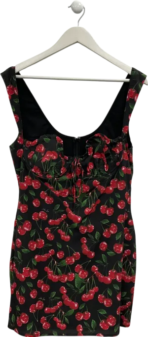 White Fox Black Party Next Door Mini Cherry Dress UK XL