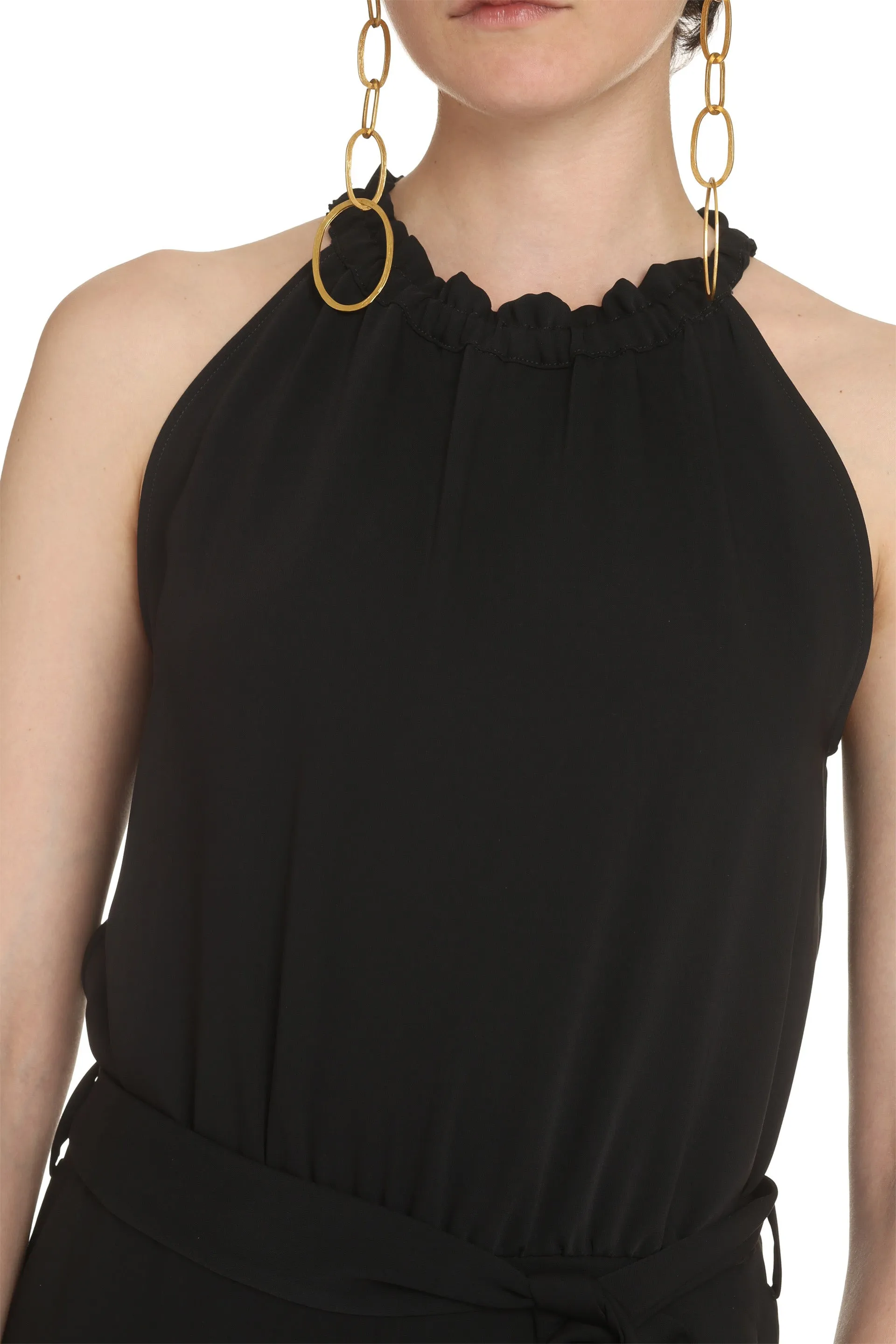 Wide-leg pants jumpsuit