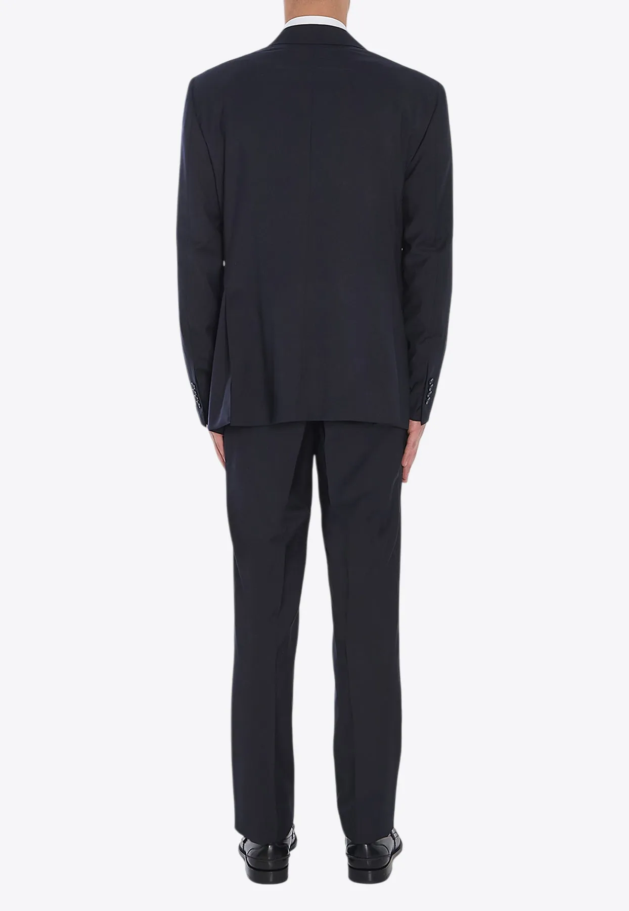 Wool Single-Breasted Suit