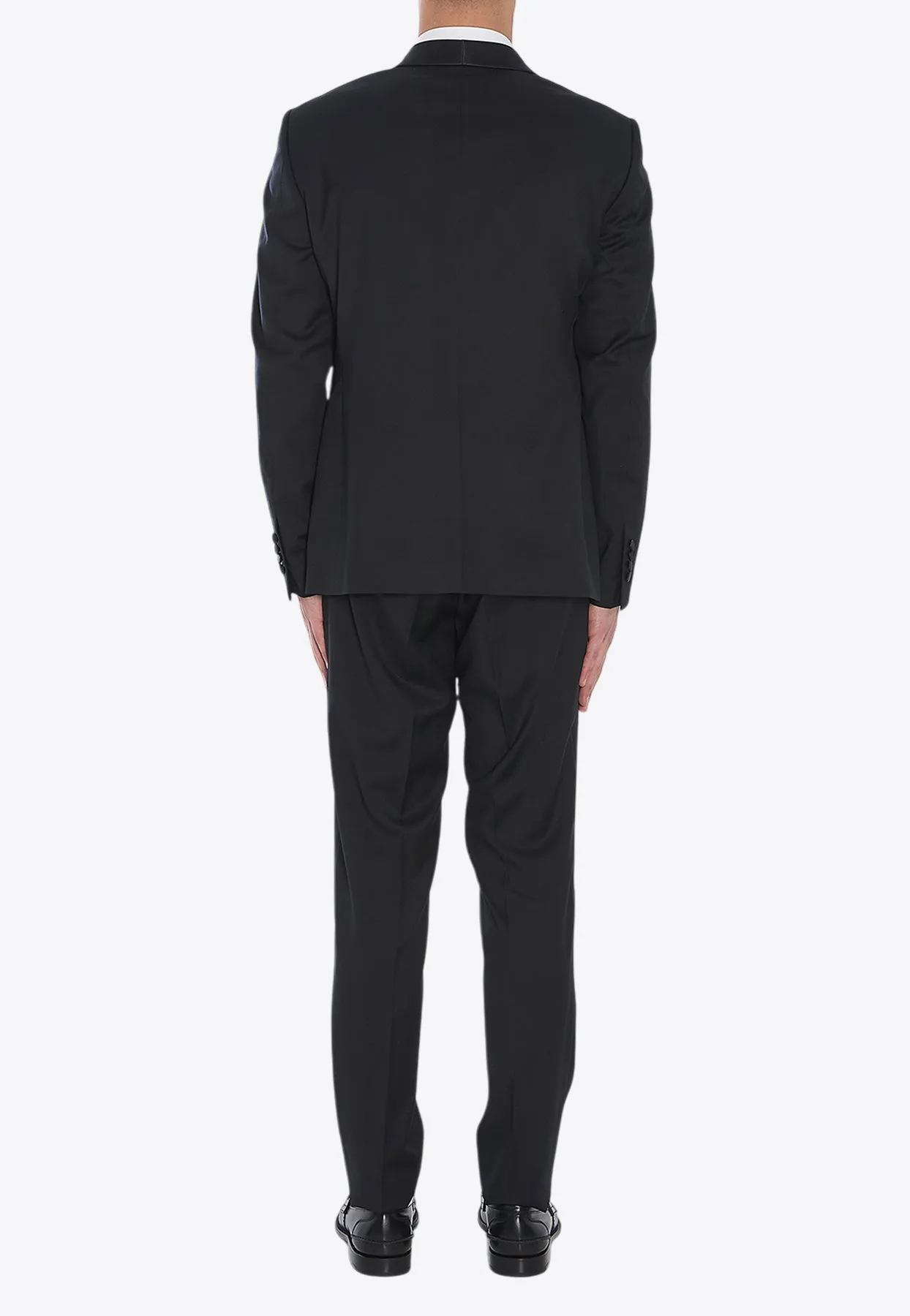 Wool Single-Breasted Suit
