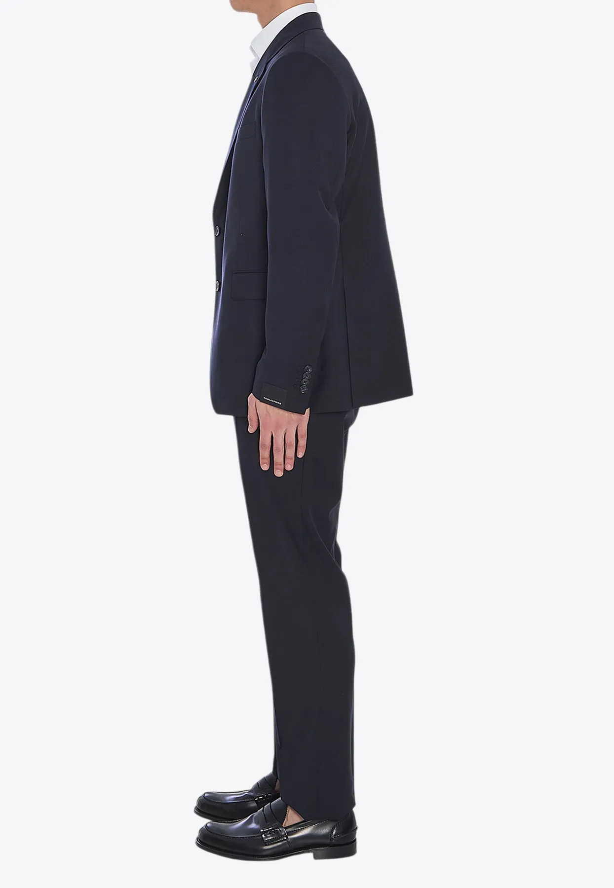 Wool Single-Breasted Suit