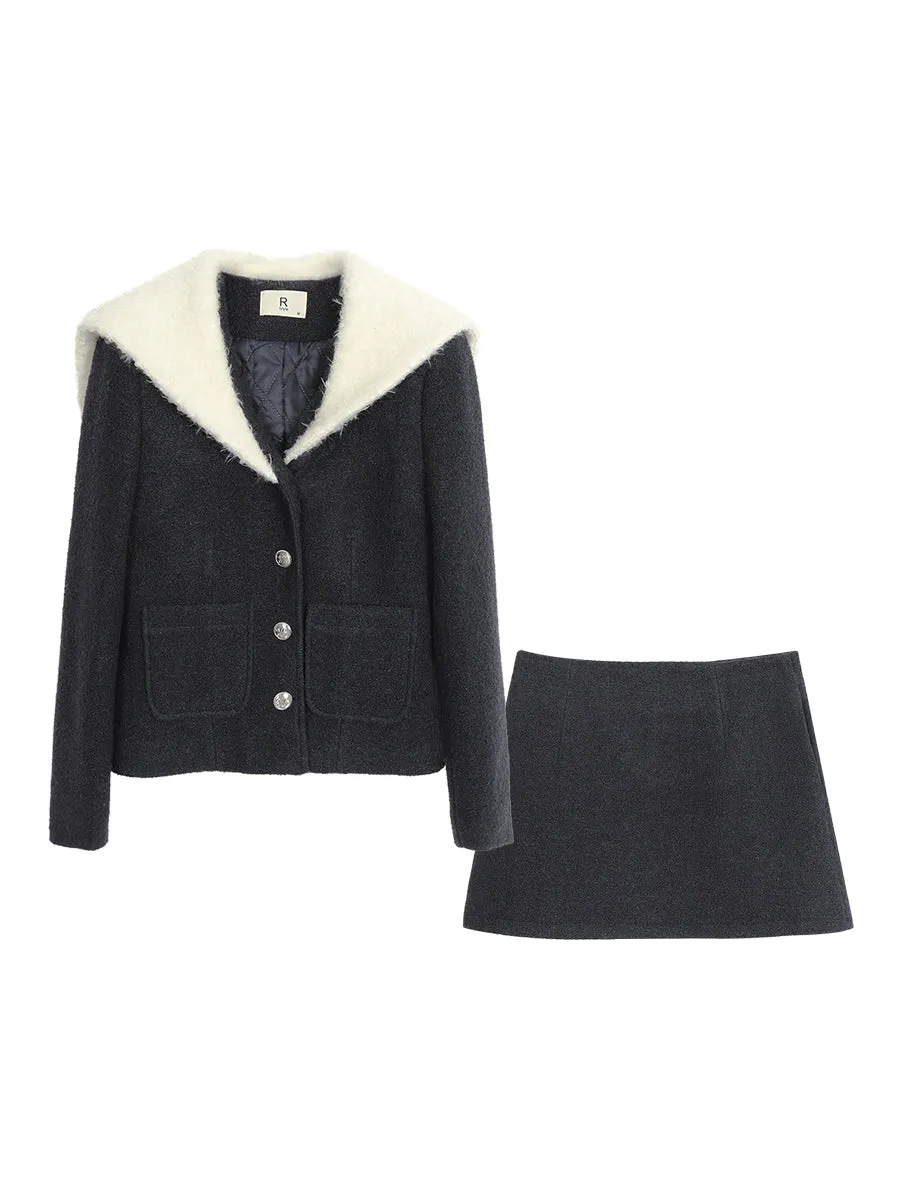 woolen coat jacket
