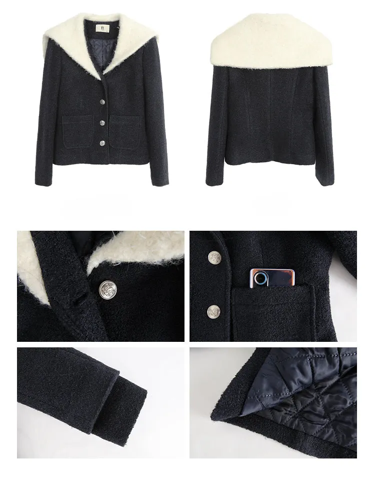 woolen coat jacket