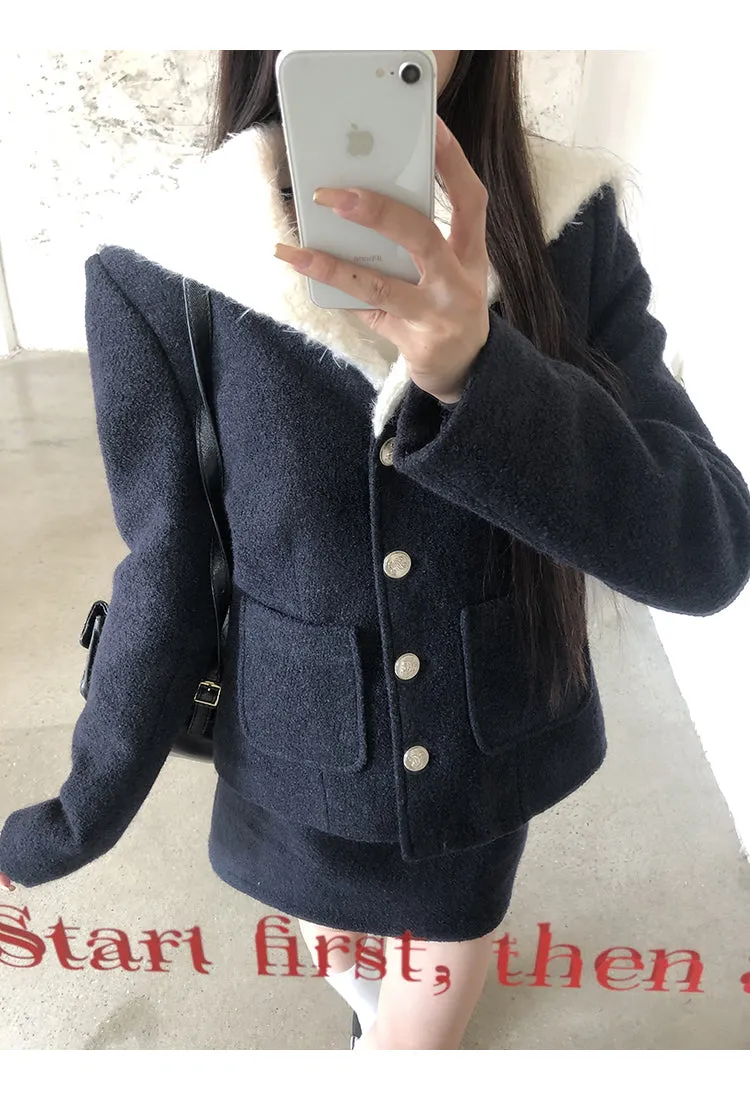 woolen coat jacket