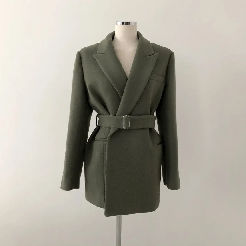 Woolen suit jacket
