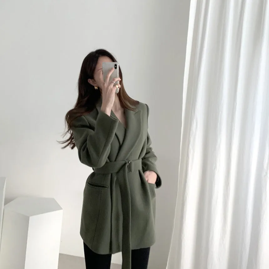 Woolen suit jacket