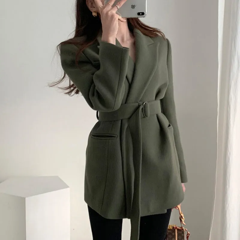 Woolen suit jacket