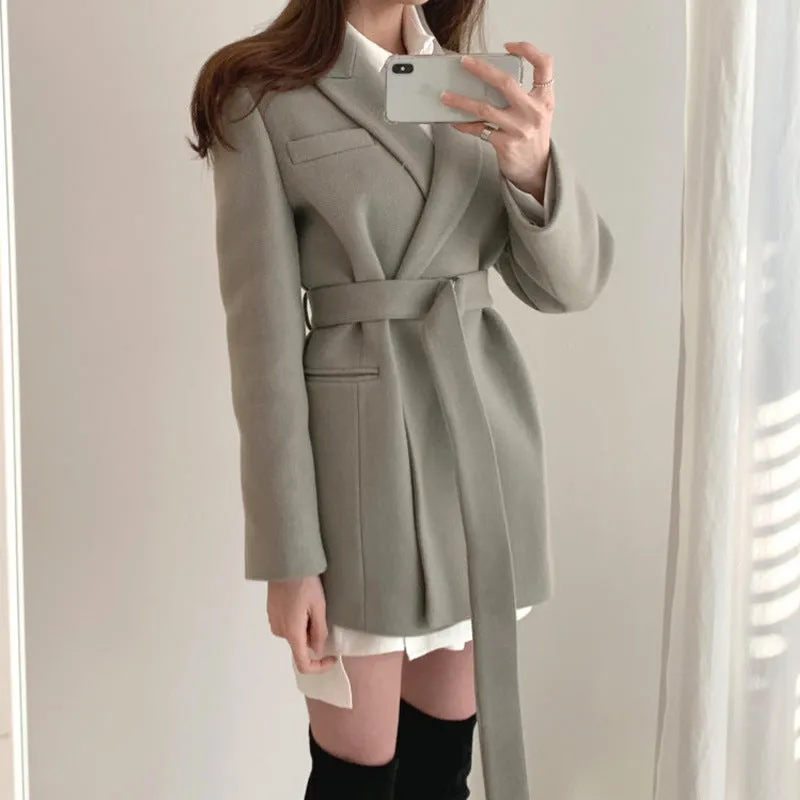 Woolen suit jacket