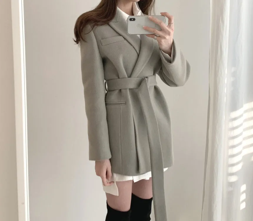Woolen suit jacket