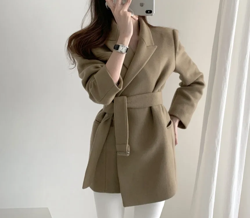 Woolen suit jacket