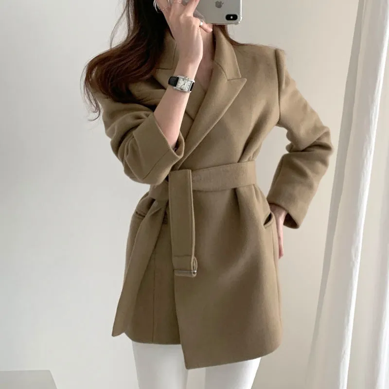 Woolen suit jacket