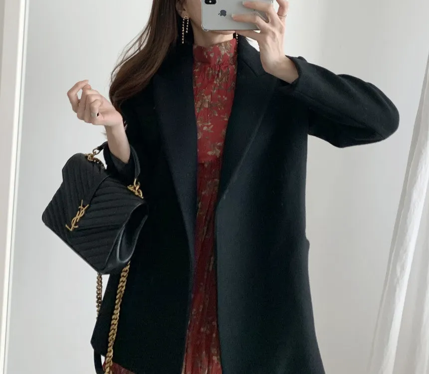 Woolen suit jacket