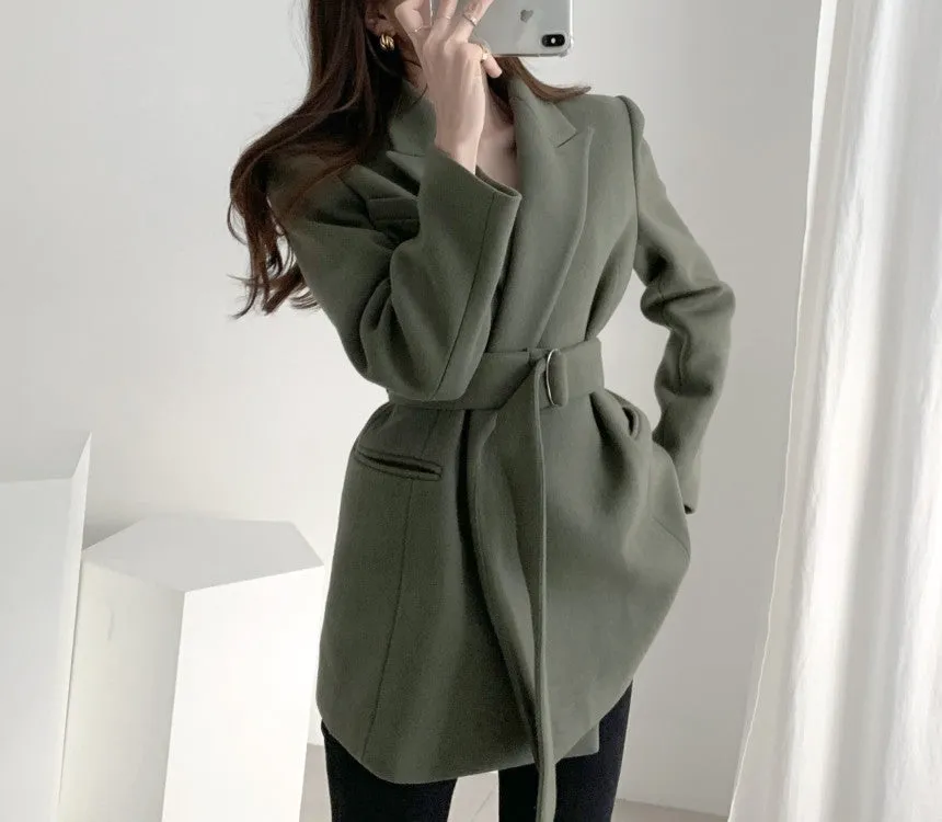 Woolen suit jacket