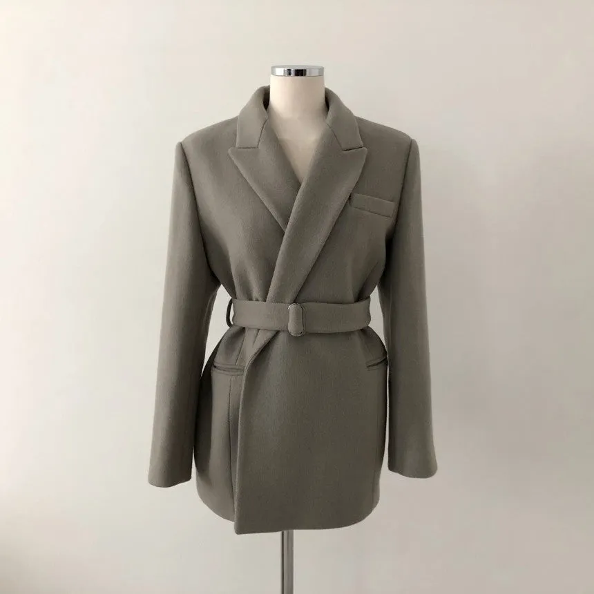 Woolen suit jacket