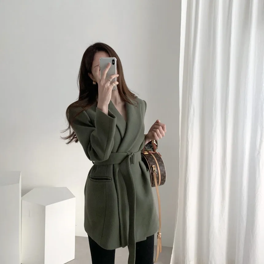 Woolen suit jacket