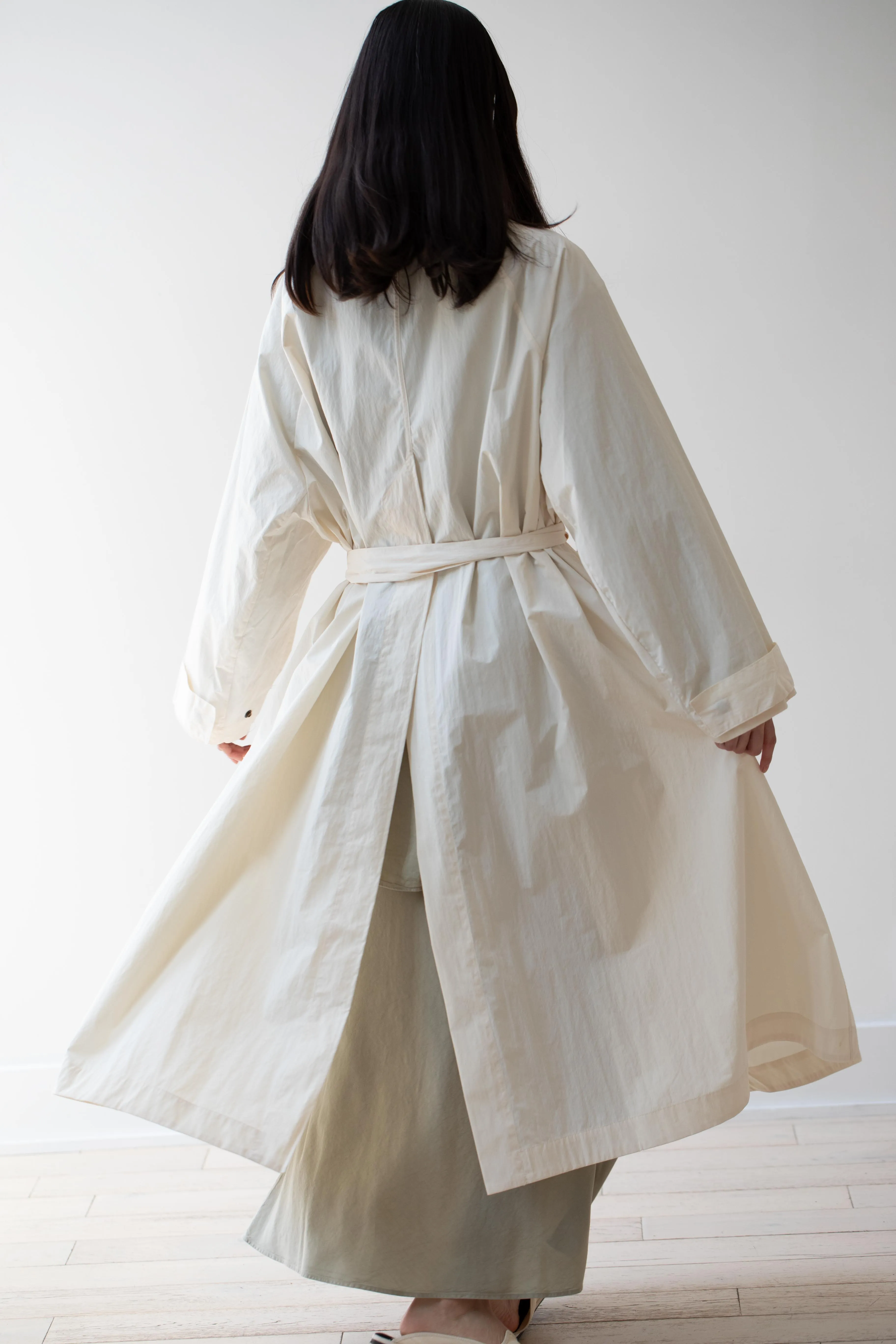 Wright & Doyle | Belted Mac in Paper