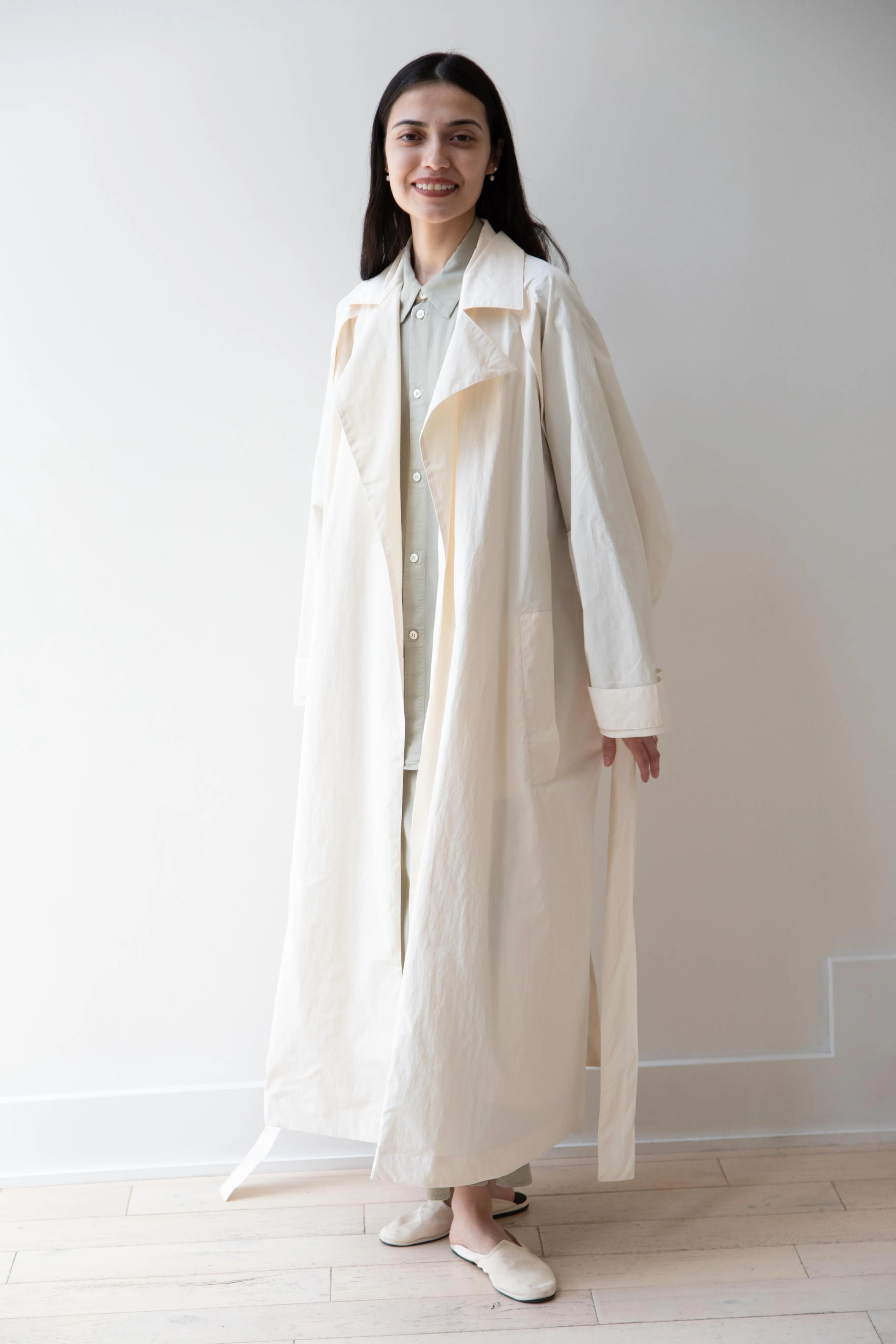 Wright & Doyle | Belted Mac in Paper